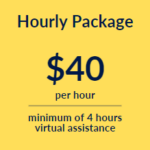 Hourly Package Pricing